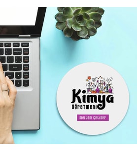 Kişiye Özel Kimya Öğretmenlerine Hediye Mousepad