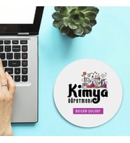 Kişiye Özel Kimya Öğretmenlerine Hediye Mousepad