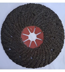 180 x 22 mm 80M/S DELİKLİ FİBER DİSK ZIMPARASI 7x7/8