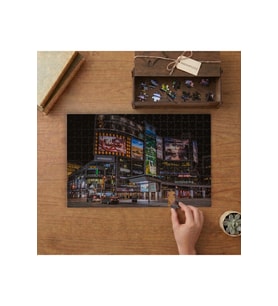 Yonge Dundas Meydanı Toronto Kanada Tasarımı 240 parça Ahşap Puzzle Ahşap Kutuda MP04046