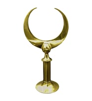 PiMarks Pirinç Döküm Hilal (Sarı)
