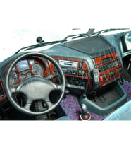 Meriç® DAF XF Ön Torpido Kaplama Maun 18 Parça 2002-2005 (Maun)