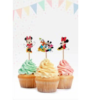 Minnie Mouse Cupcake Süsü *Kalın Kağıt
