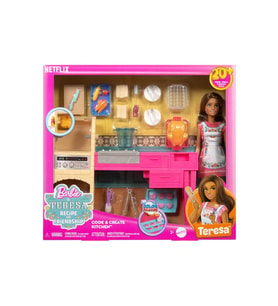 Barbie and Teresa Recipe for Friendship™ Teresa™ ve Mutfağı Oyun Seti JCT06