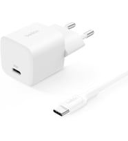 USB-C Fiş 25 W, 60 W USB-C Kablo ile (1 m), Apple iPhone 16 Serisi, iPad Pro, Samsung Galaxy S25, Nintendo Switch ve Daha Fazlası için PD 3.0 PPS Hızlı Şarj Cihaz, Beyaz