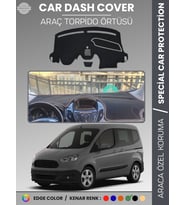 FORD COURİER (2013-2020) EKRANLI Torpido Örtüsü Torpido Koruma Tam Uyum Çatlamayı Önler Kolay Montaj