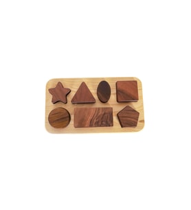 Ahşap Geometrik Puzzle