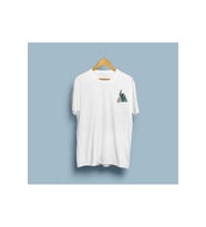 Oversize Poseidon Mızrak Baskılı Unisex T-shirt