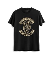 Son of anarchy Siyah Tshirt