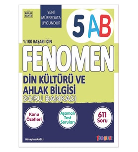 Gama Yayınları 5. Sınıf Din Kültürü Konu Özetli (Ab) Fenomen Soru Bankası