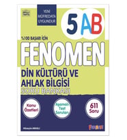 Gama Yayınları 5. Sınıf Din Kültürü Konu Özetli (Ab) Fenomen Soru Bankası