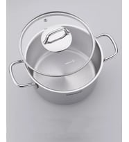 Korkmaz Perla 1 Litre Mini Çelik Tencere A1652 14x7 Cm