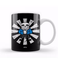 Sans Retro Japanese Undertale Kupa Bardak Porselen