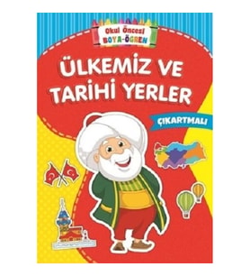 Ülkemiz ve Tarihi Yerler - Okul Öncesi Boya-Öğren