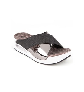 MUYA Orthopedix Fly Anatomik Air Max Tabanlı Kadın Terlik 31169 (Siyah)
