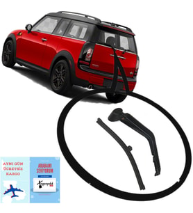Mini Cooper Clubman Arka Silecek Süpürgesi ve Kolu Sağ 2008-2014