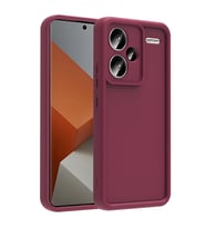 Xiaomi Redmi Note 13 Pro Plus Kılıf Kamera Korumalı Zore Ananas Kapak