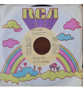 Tony Lordi Rollin' Home 45lik Plak (Karışık)