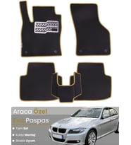 BMW 3 SERİSİ E90 SEDAN (2005-2013) Uyumlu EVA Paspas Tam Set–Araca Özel,Su Geçirmez