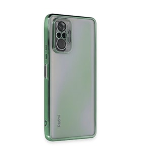 Note 10 Kılıf Lensli - Yeşil