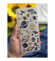Samsung Galaxy A16 Uyumlu Baskılı Şeffaf Telefon Kılıfı