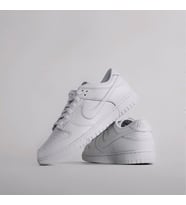 NİKE DUNK LOW ALL WHİTE