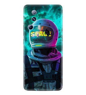 Xiaomi Mi 13 Lite Kılıf Resimli Desenli Silikon Platinium Series Space 1854