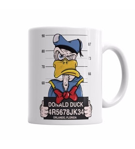 Donald Duck  Kupa Bardak Porselen
