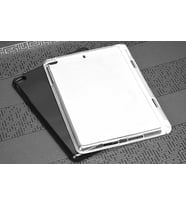 Apple iPad 10.2 2021 (9.Nesil) Uyumlu Zore Kalemli Tablet Silikon (Siyah)