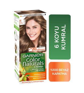 Garnier Color Naturals 6 Koyu Kumral Saç Boyası