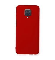 Xiaomi Redmi Note 9 Pro Kılıf Nano İçi Kadife Silikon - Kırmızı