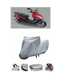 Ramzey Kalipso 125-8  Gri Motosiklet Brandası ARKA ÇANTA UYUMLU DEĞİLDİR
