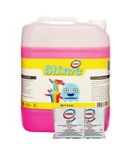 Akbel şaka hamuru slime fosforlu pembe 5 kg + 200 gr boraks