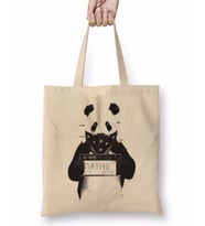 Panda Bad Bez Çanta Uzun Saplı