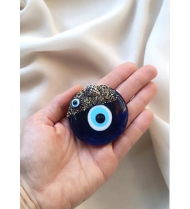 Magnet Nazar Boncuğu Deniz Kabuklu Magnet Mıknatıslı Buzdolabı Süsü