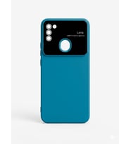 Samsung Galaxy A 11 Lacivert Kamera Lensli Kılıf Modeli