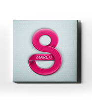 8 Mart Dünya Kadınlar Günü Kanvas Tablo ASK108
