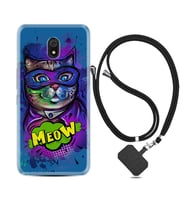 Xiaomi Redmi 8A 8 Pro 9C 9T 10C 11T Pro Kılıf Boyun Askılı Silikon Super Meow 1715