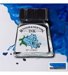 Winsor & Newton Drawing Ink Çizim Mürekkebi 176 Cobalt 