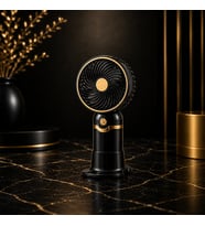 Mini Taşınabilir Şarjlı Vantilatör – Sessiz Güçlü Fan  Masaüstü & El Tipi
