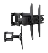Vontech VT-852 HC Pro 55-85'' Çift Kollu Kilitli Hareketli Televizyon Duvar Askı Aparatı (Siyah)