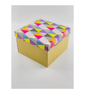 23x23x15 Hediyelik Kutu Kraft Kutu Karton Kutu YIlbaşı Kutusu Pasta Kutusu Balon Kutusu (10 ADET)