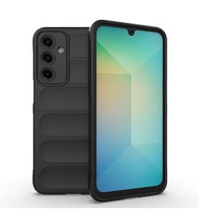 Samsung Galaxy A17 Uyumlu Kılıf Esnek TPU Oyuklu Arka Yüzey Tasarımlı Zore Etnik Silikon Kapak