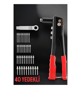 ModaCar Perçin Tabancası 40 Yedekli 425303