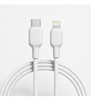 Type-C to Lightning Şarj Kablosu 3 Metre Hızlı Şarj ve USB Veri Aktarım Kablosu, High Speed Charging Destekli Uzun Kablo, USB Charging Energy Saving Data Sync Kablo ZR938