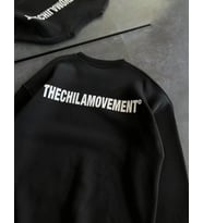 pilelistore- Kışlık Bisiklet Yaka Oversize Baskılı SweatShirt - Siyah