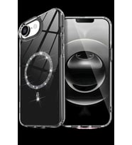 iPhone 16E Live Diamond Magsafe Kapak - Siyah