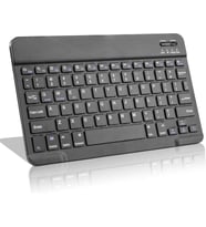 Valkyrie BL30 Bluetooth 10 inç Ios Windows Android Uyumlu Kablosuz Klavye - Türkçe - Şarjlı - Sessiz - Multimedia - Ultra İnce Siyah