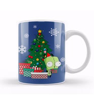 Invader Zim Gir Around The Christmas Tree Kupa Bardak Porselen