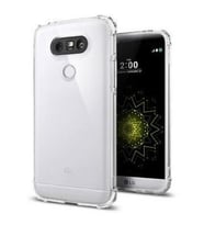 Spigen G5 ile Uyumlu Kılıf Crystal Shell Crystal Clear (Renksiz)